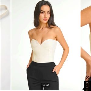 Street Essential - Sweetheart Contour Corset Tube Top